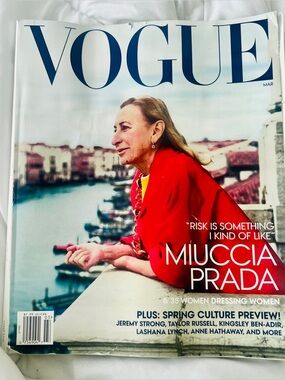 Vogue March 2024 Magazine Featuring Miuccia Prada
